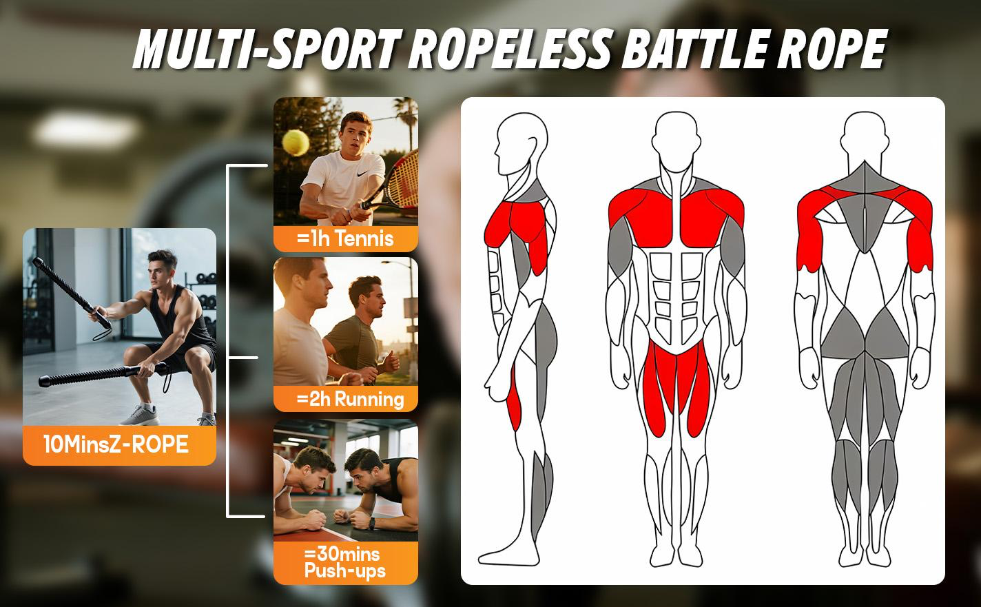 Ropeless Battle Ropes